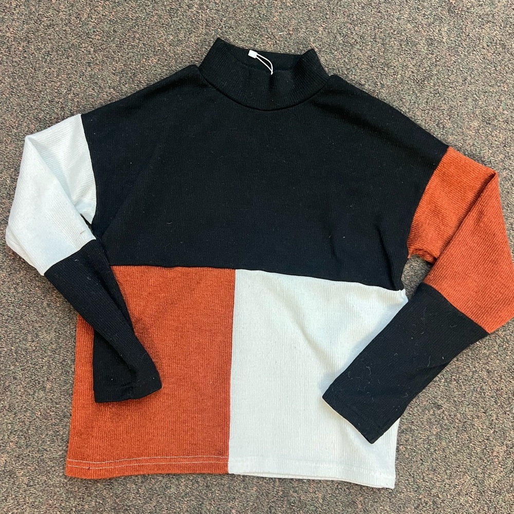 Free Style Color Block Sweater